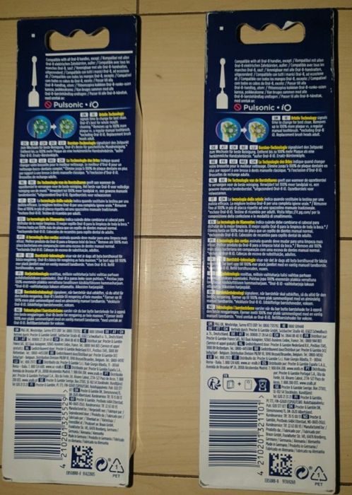 Set 8 rezerve Oral B Cross action  alb sau negru
Sau
Set 8 rezerve  or