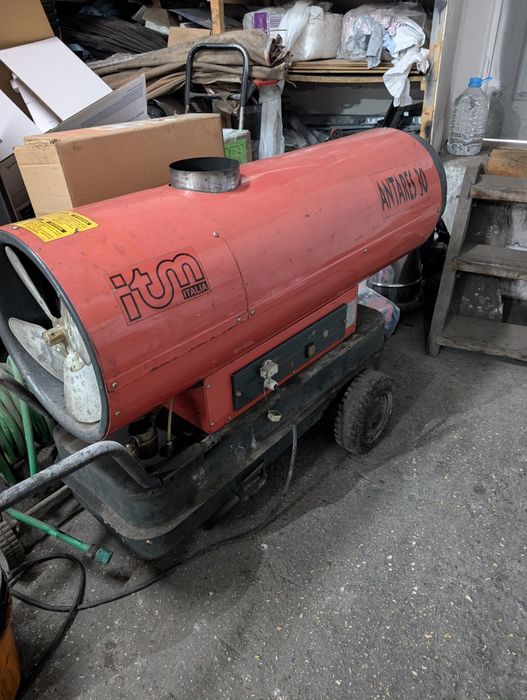 Tun căldură pe motorină  generator căldură