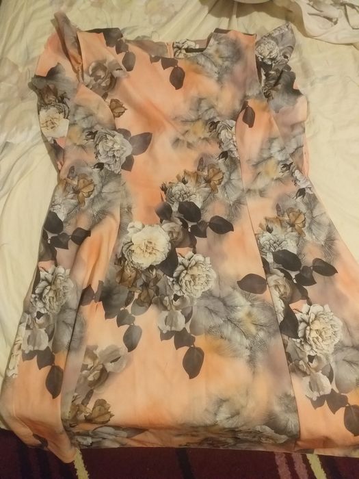 Rochie  cu motive florale