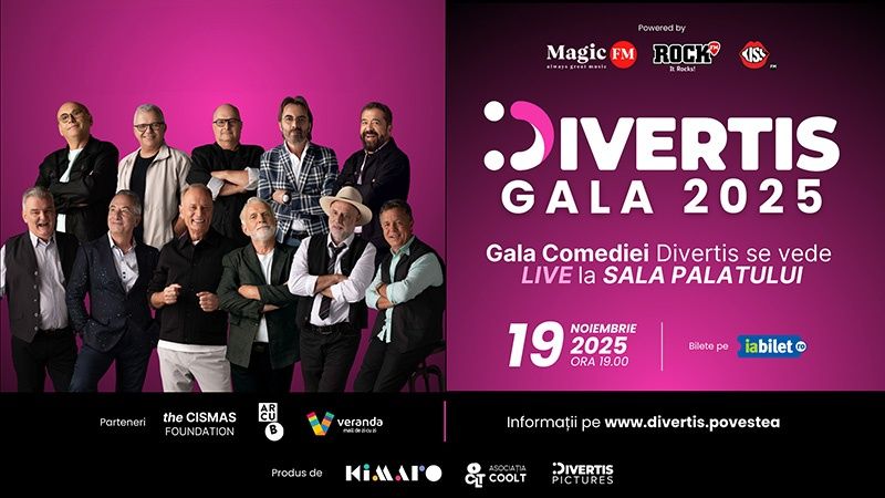 2 bilete Gala Diverti 19 noiembrie bucuresti