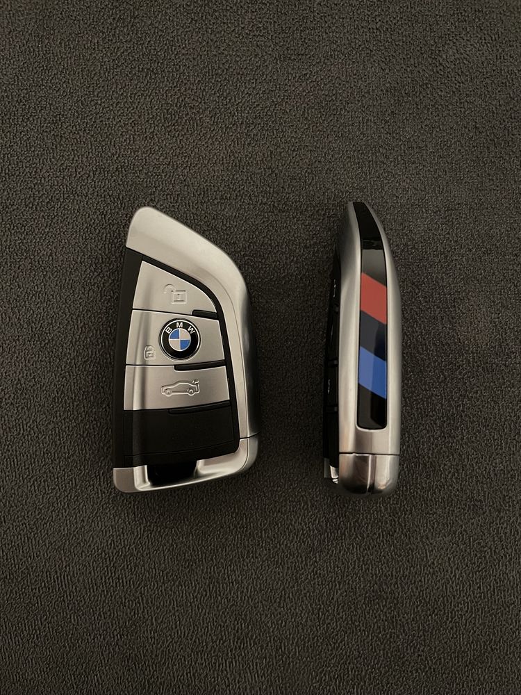 Carcasa cheie Key 3 butone negra M Bmw X1 X5 X6 X7 F15 F16 F48