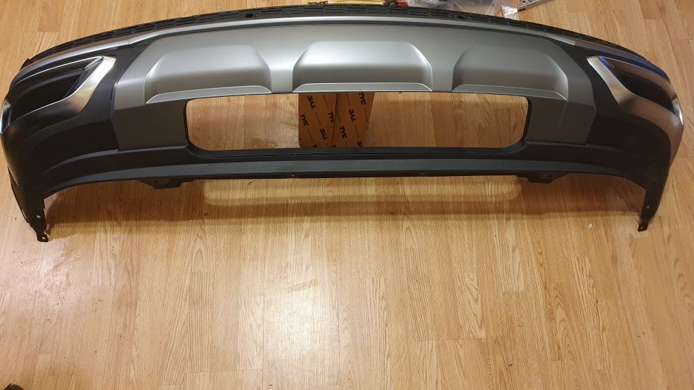 Spoiler bara spate ornament capac tobe Sline Audi q7 4m facelift