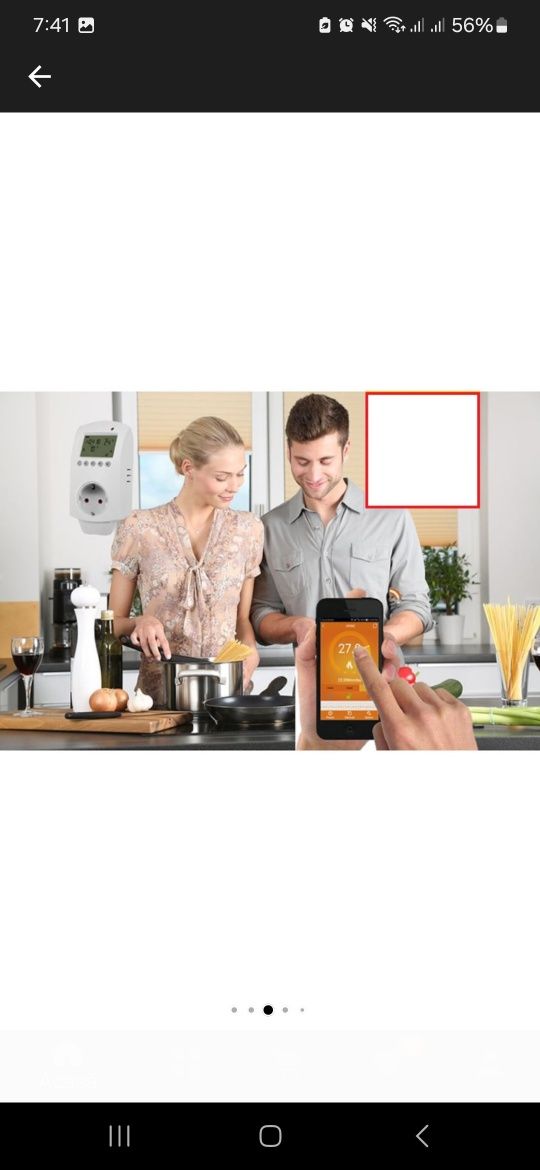Priza inteligenta termostat 16 A controlata prin WIFI si Internet pent