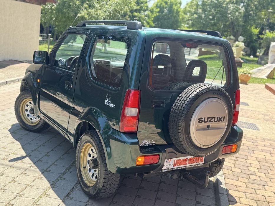 *RATE*Suzuki JIMNY RANGER 1.3benzina DOHC 4x4mic/mare 86CP 2007 E4 top