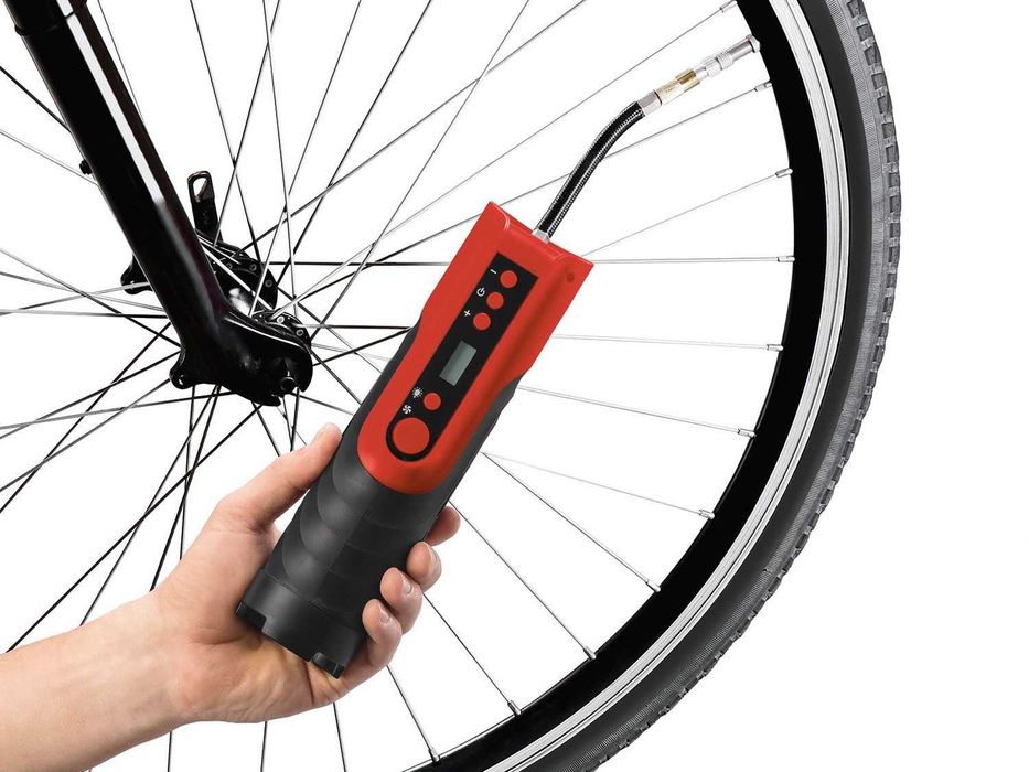 Compresor auto portabil, fara fir, cu acumulator, nou, sigilat