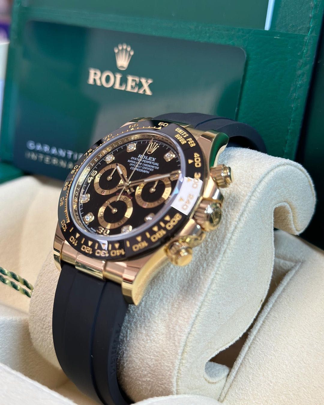Ceasuri Rolex daytona diamond dial gold