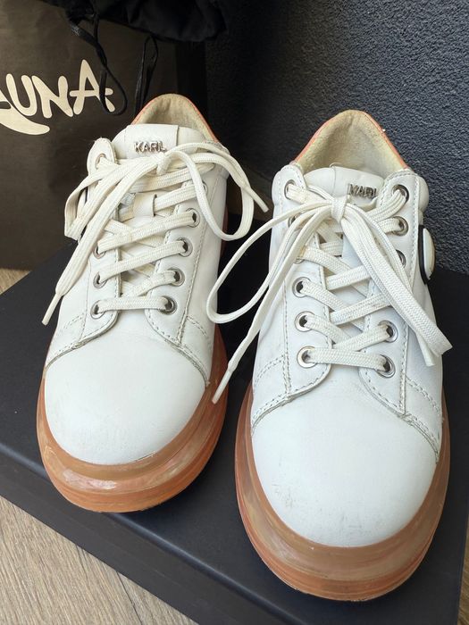 Оригинални кецове Karl Lagerfeld с кутия