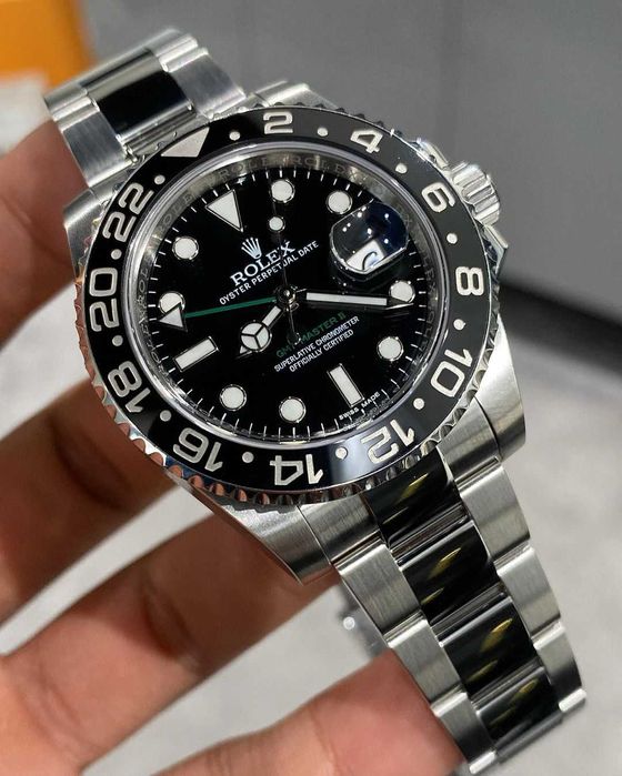 Rolex gmt-master oyster silver