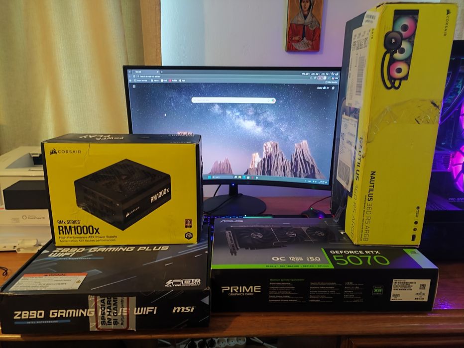 PC Gaming Intel Ultra 7 48 GB Ram RTX 5070 3 TB SSD