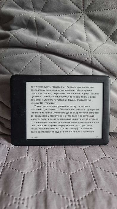 Kindle  10th поколение подсветка wifi Bluetooth