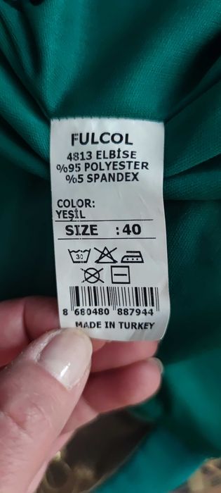 Rochie verde de seara mărimea 38/40