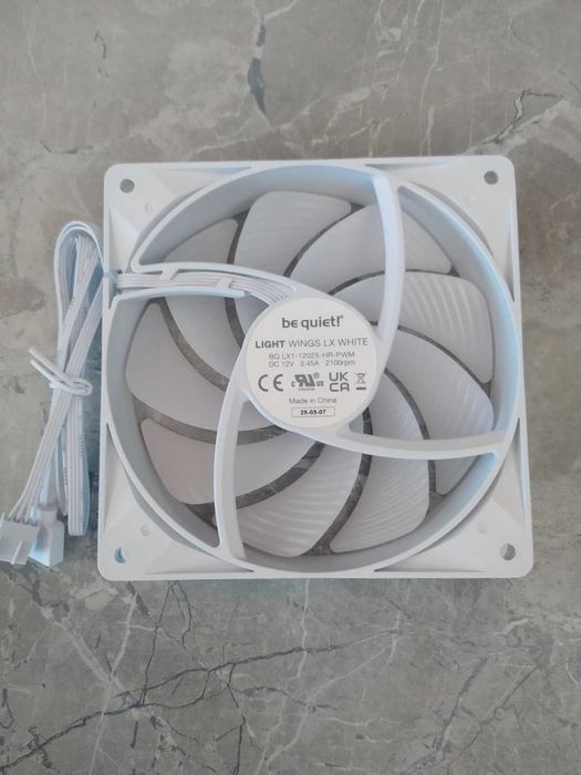 Ventilatoare PC Be Quiet! Light Wings LX 120MM White ARGB
