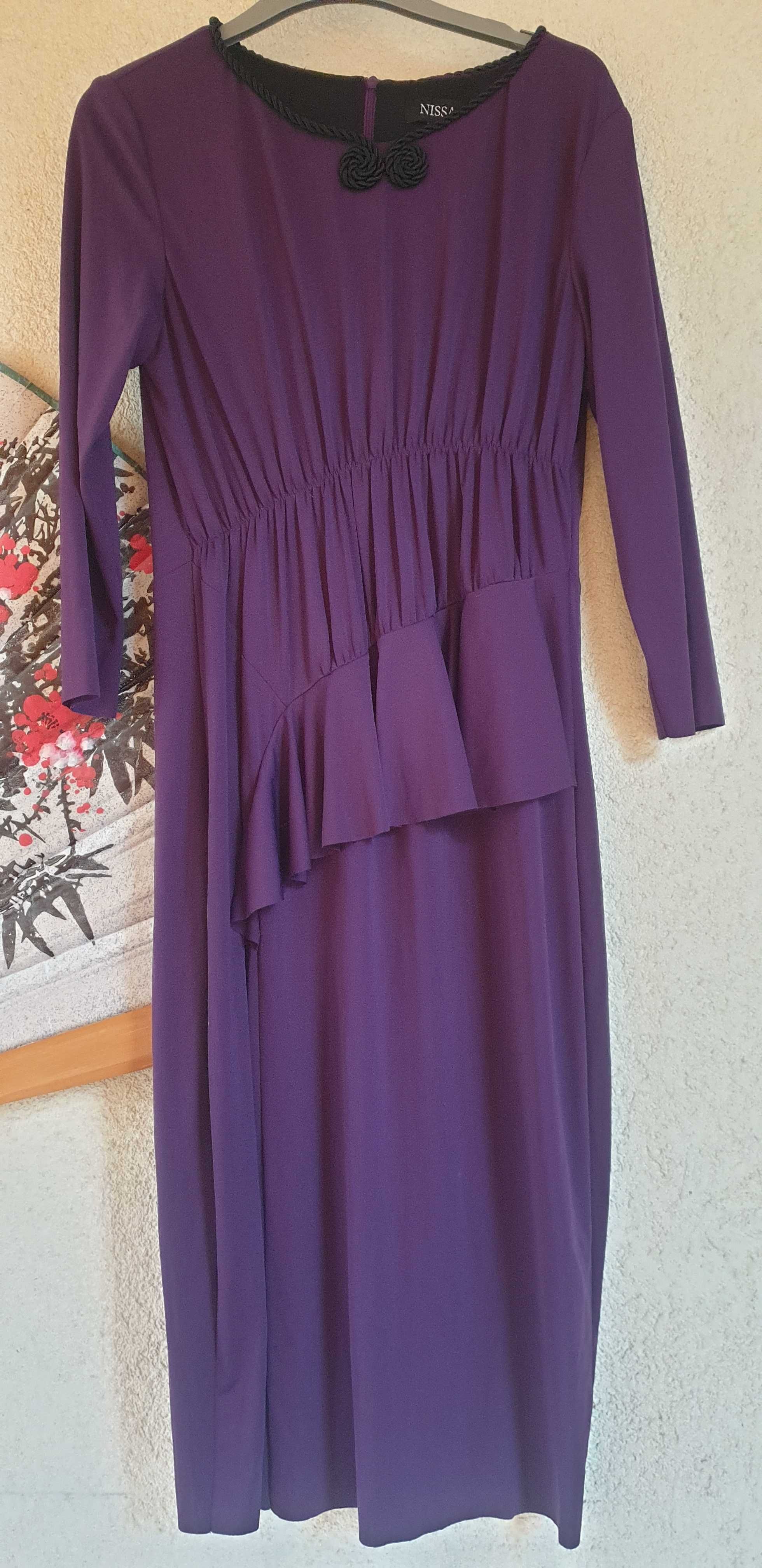Rochie Nissa material deosebit măsură 42-44