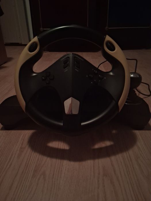 Volan gaming myria mg7400 compatibil cu:ps3/ps4/pc/xbox one