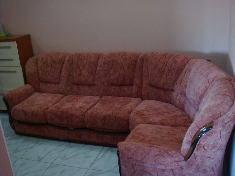 набор мягкой мебели диван угловой большой, диван маленький, два кресла