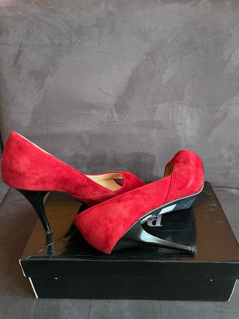 Pantofi piele intoarsa Botta