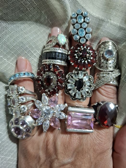 Inele masive din argint