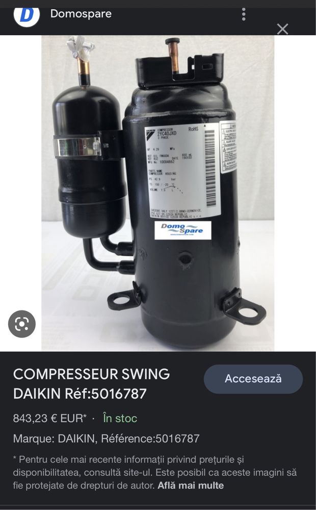 Compresor Daikin