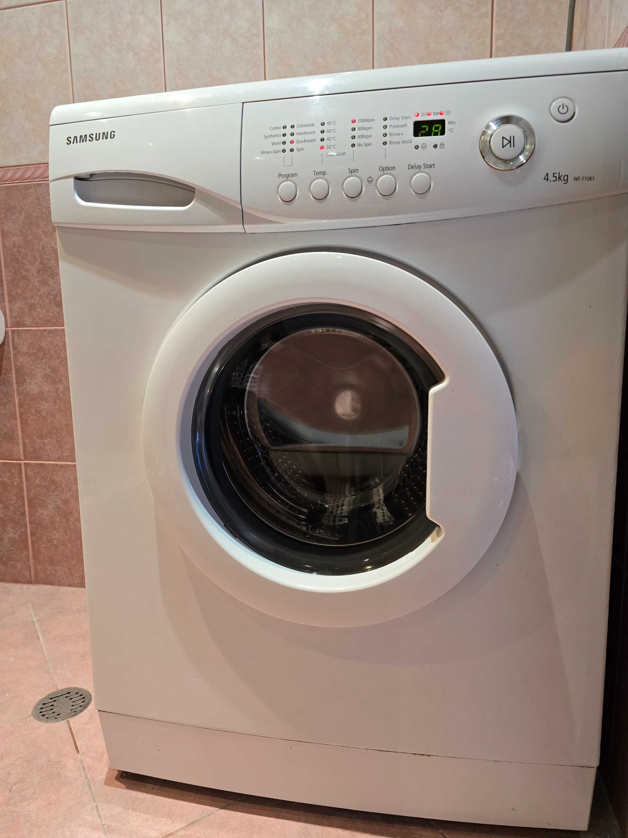 Пералня Samsung wf1061 4.5 кг