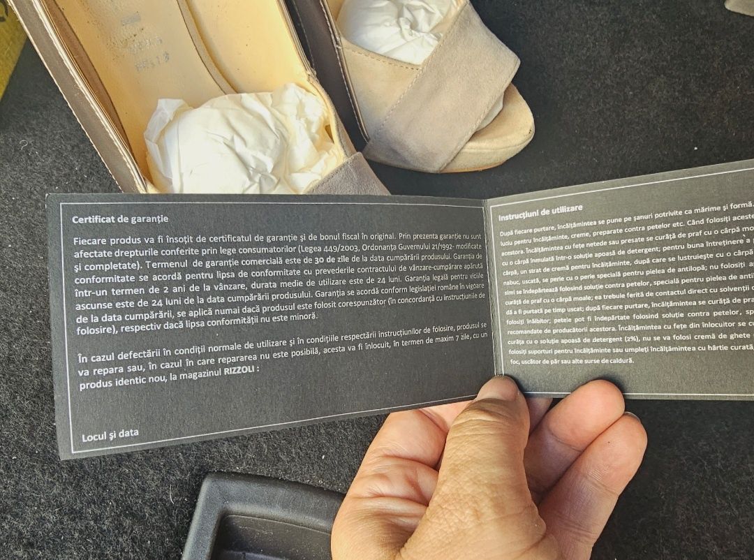 Pantofi masura 37