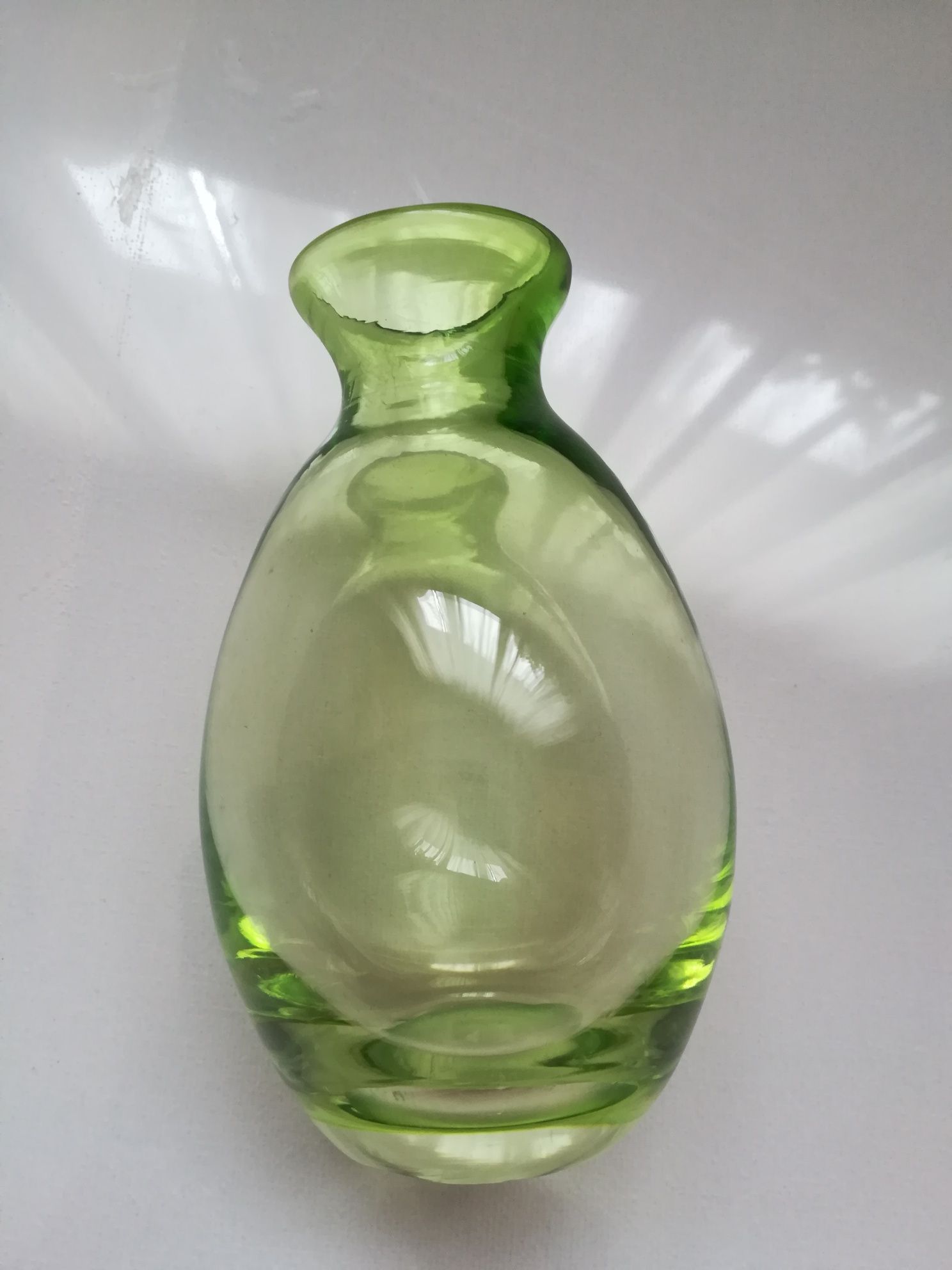 Vaza vintage sticla deosebita colectie