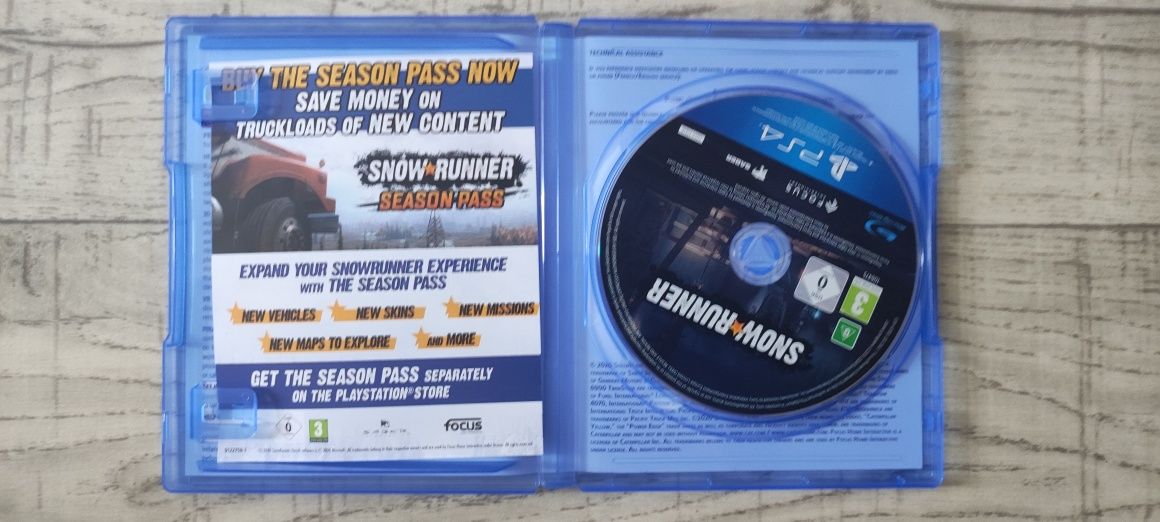 Snow Runner диск на пс 4