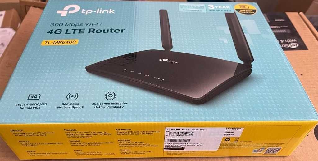 Router TP-Link TL-MR6400 WIFI 3G/4G