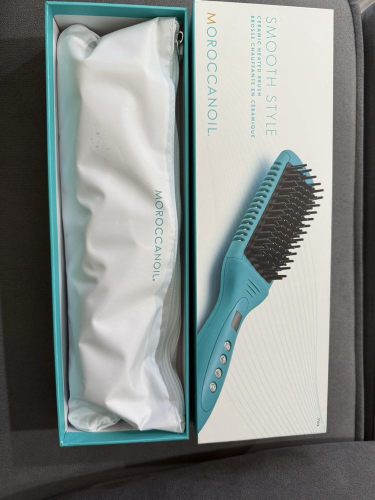 Електрическа четка Moroccanoil Smooth Style, Ceramic Heated Brush
