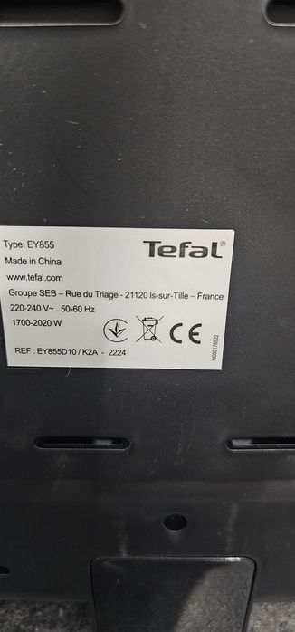 Friteuza cu aer cald Tefal Easy Fry Mega EY855D10, 2020W, capacitate 7
