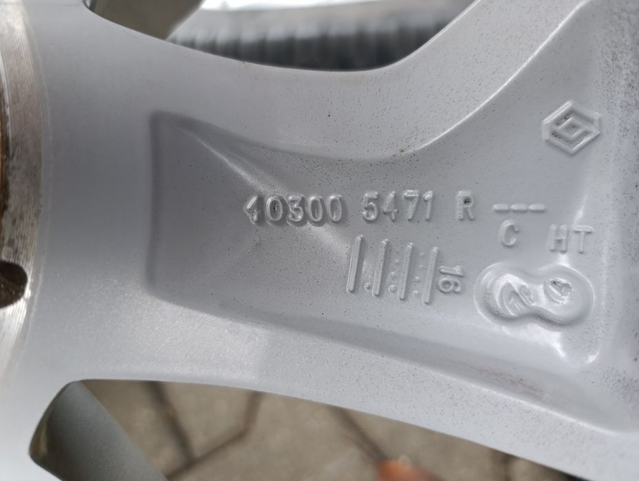 Jante originale 16'' Renault Clio, Dacia Logan, Sandero, Jogger