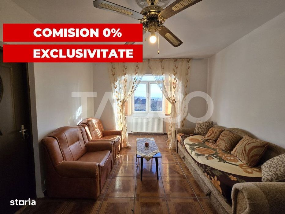 Apartament 2 camere 36 mpu etaj intermediar 2 in Avrig zona Sticla