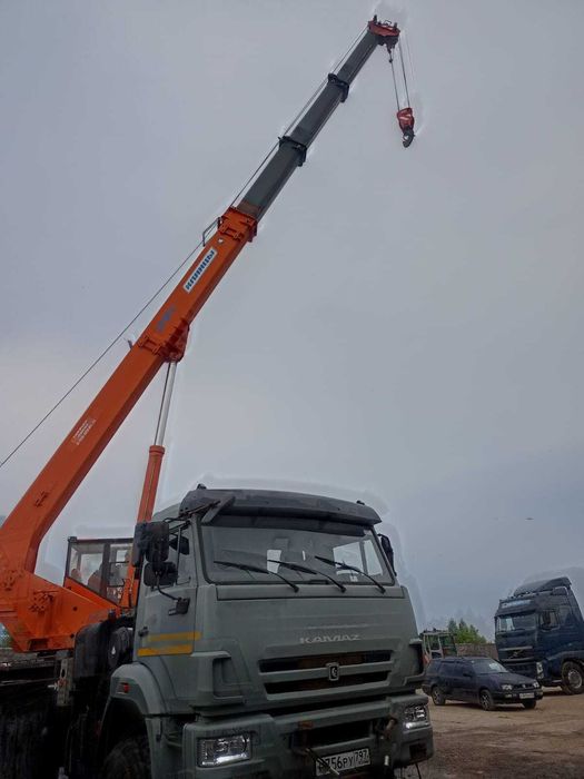 Установка Автокрана Клинцы 28 м.