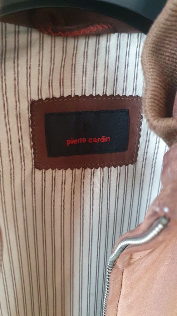 Мъжко кожено яке Pierre Cardin