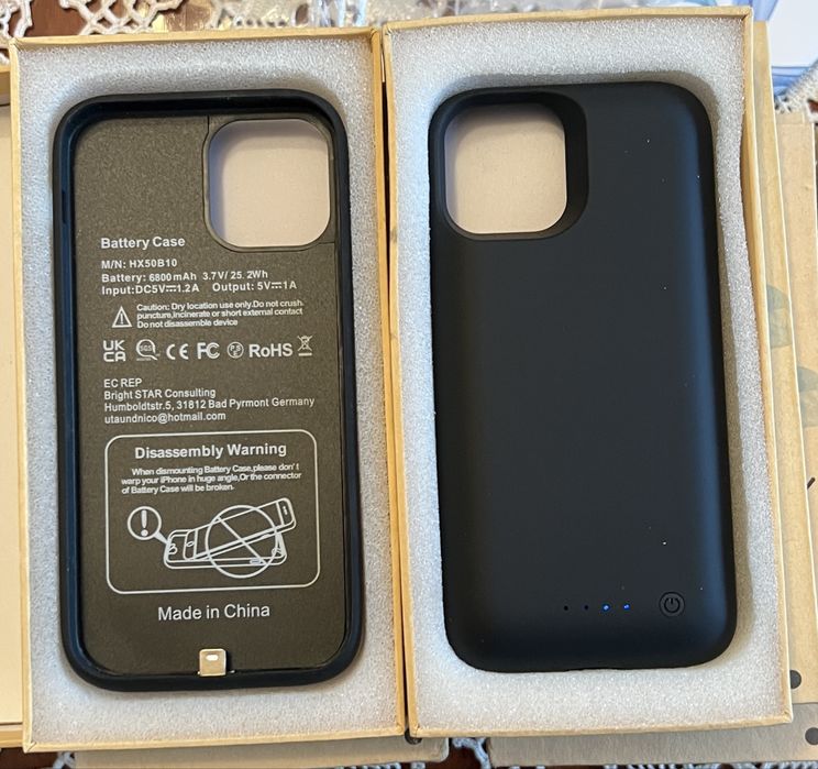 Huse iPhone cu Baterie Incorporata