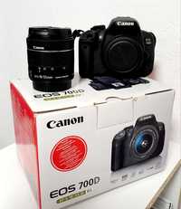 Фотоаппарат Canon 700d + EFS 18-55 STM