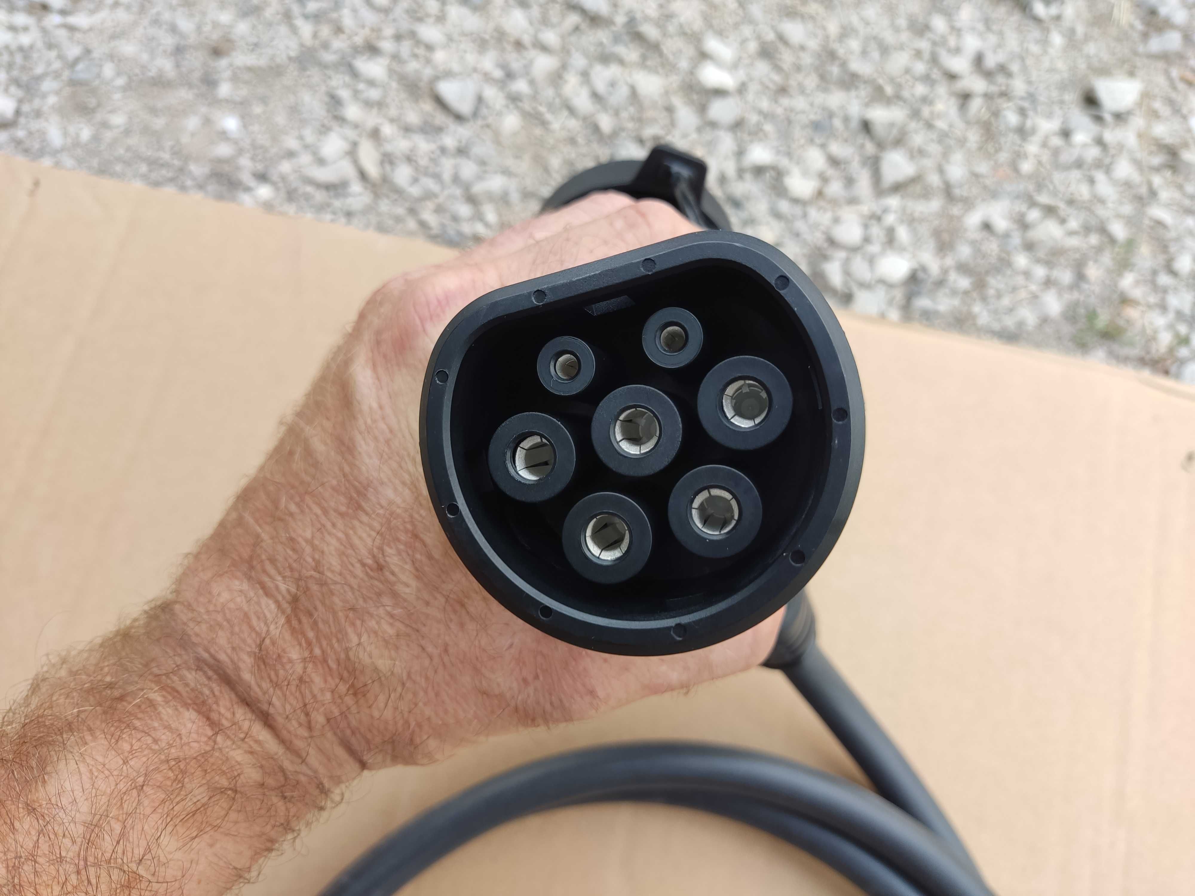 Продавам кабел за зареждане на електромобил Type 2, 32A/400V