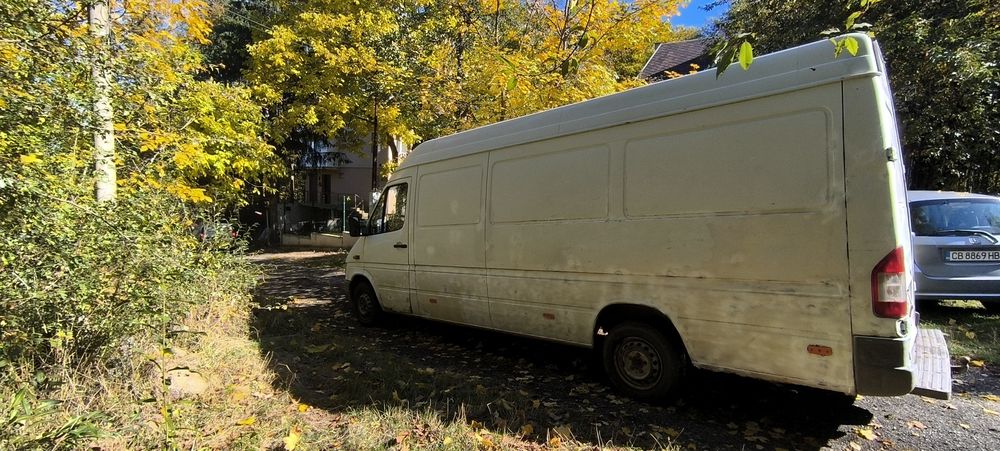 Mercedes Sprinter 311 CDI – Дълга база / Висок таван / Отличен двигате