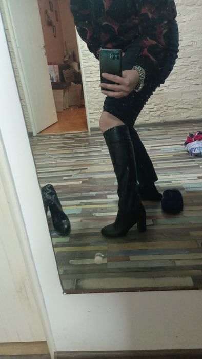 Cizme dama piele