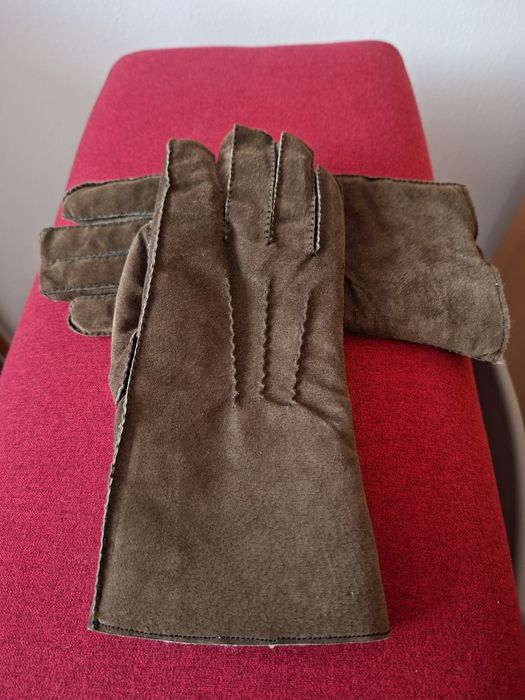 Manusi piele cu blanita