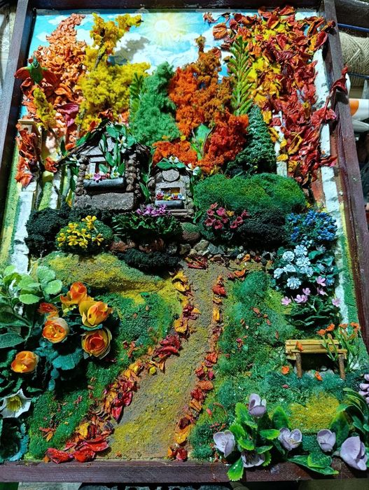 Настенное панно осень.