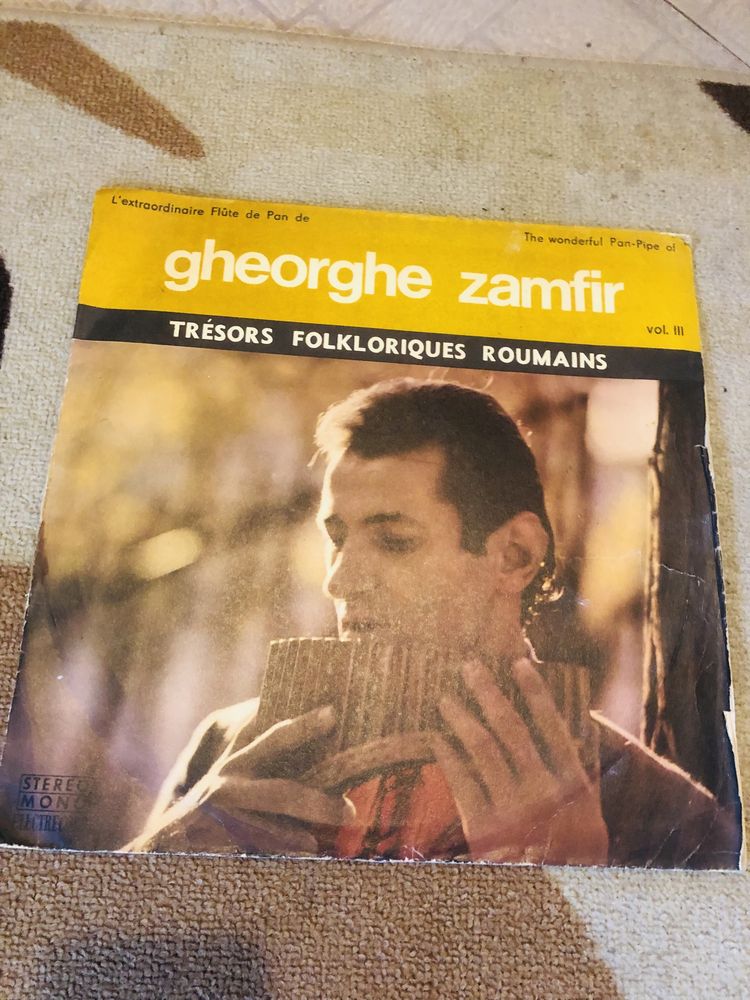 Gheorghe Zamfir - VINIL DISC pickup - de colectie!