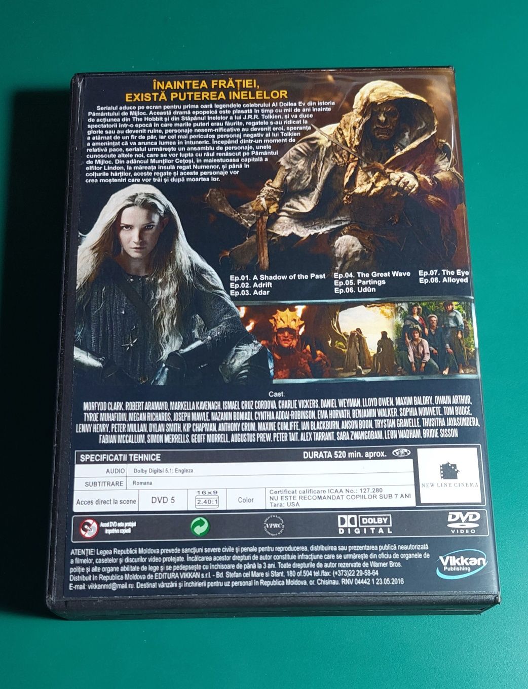 The Lord of the Rings: The Rings of Power - DVD  subtitrat romana