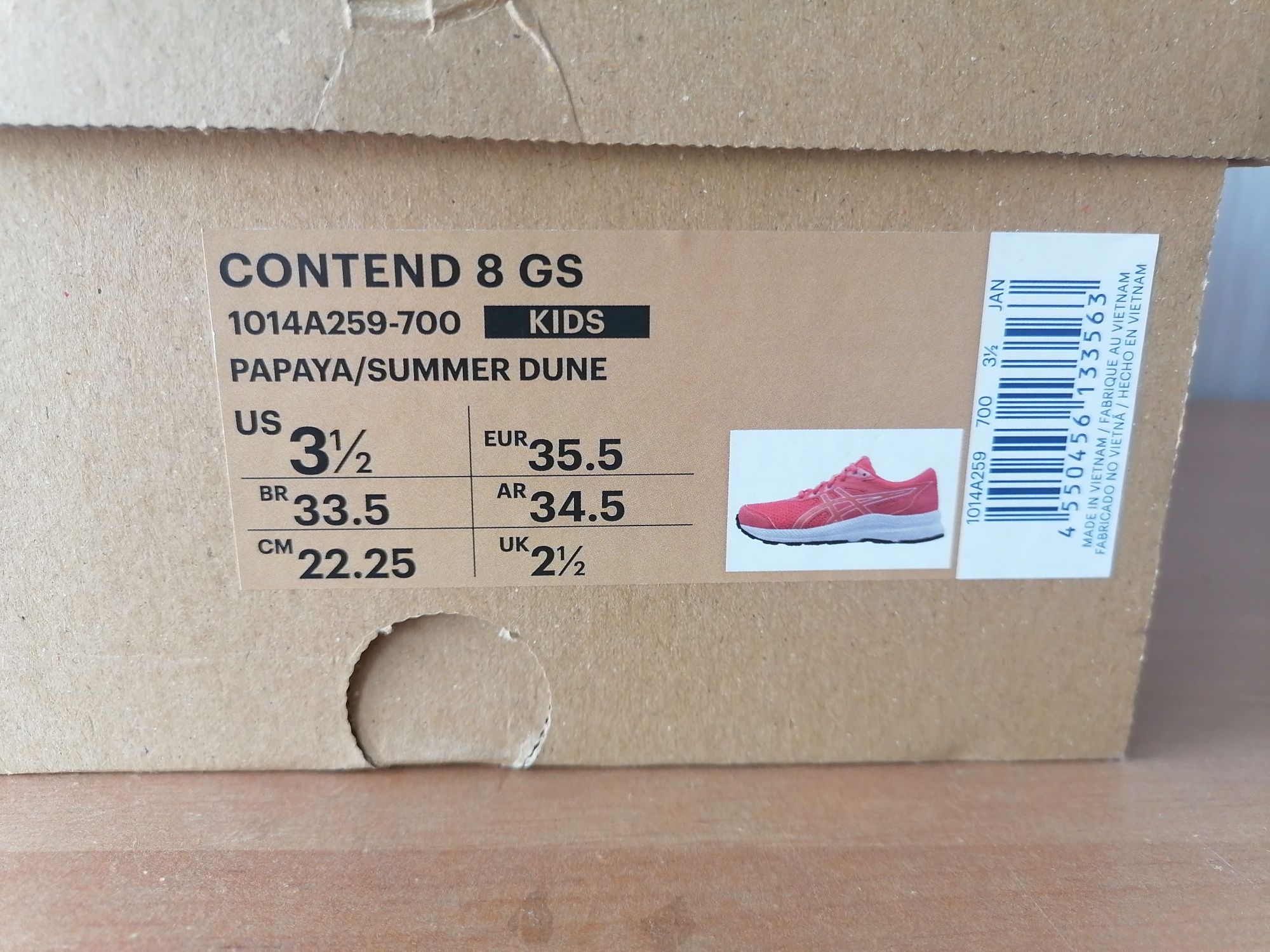 Маратонки Asics размер 35.5