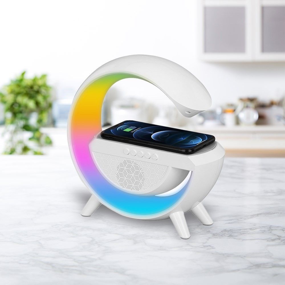 Led Wireless charging speaker