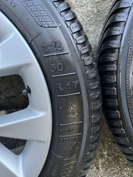 Jante  BMW x1 style 318 + anvelope kleber krisalp hp3 225/50 r17