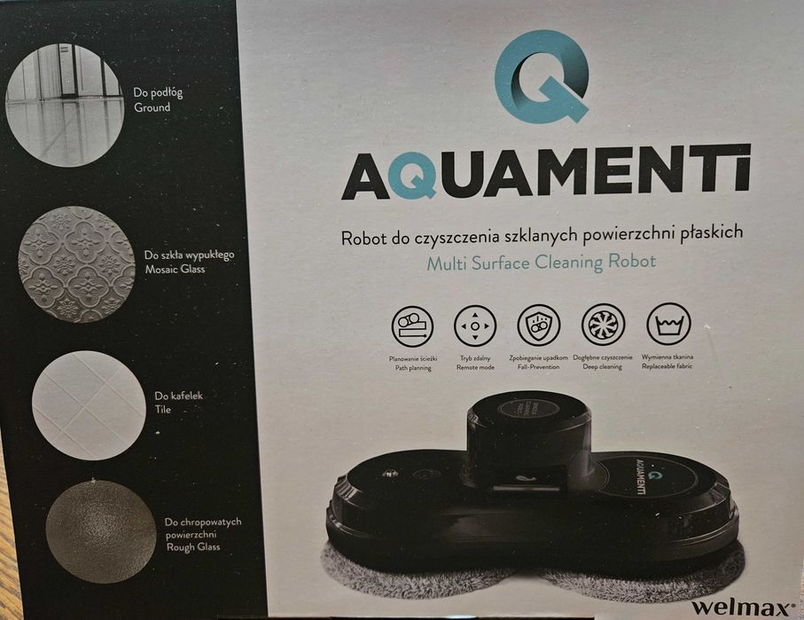 Робот за почистване на стъкла Welmax Aquamenti – нов, с гаранция