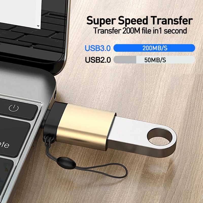 Адаптер 3,1 (2022г)Type-C USB Type-C для моб и компьютеров ноутбуков