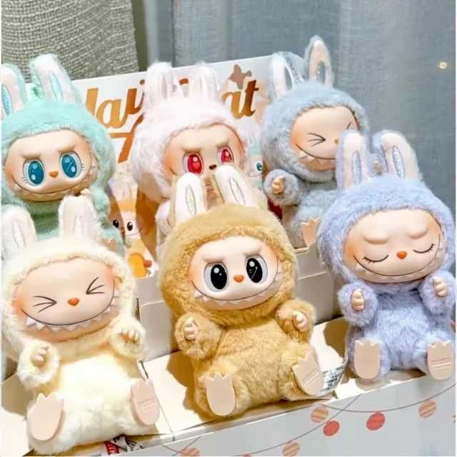 ХИТ! Играчка зайче Labubu V3 / Лабубу “The Monsters”, 17 см