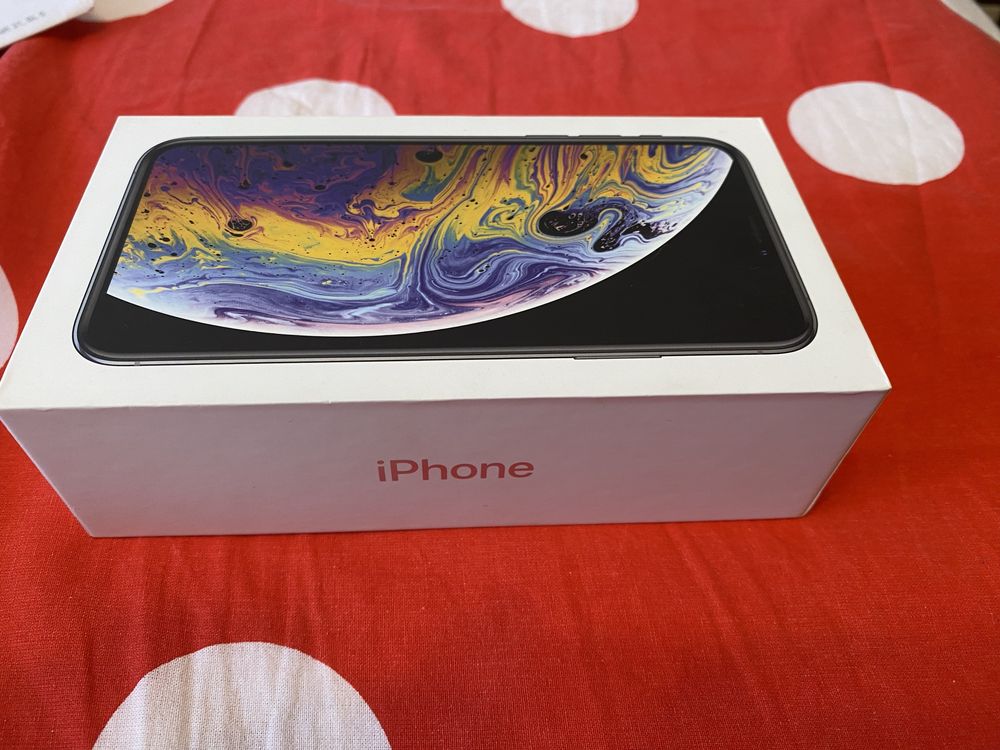 Iphone XS alb full box