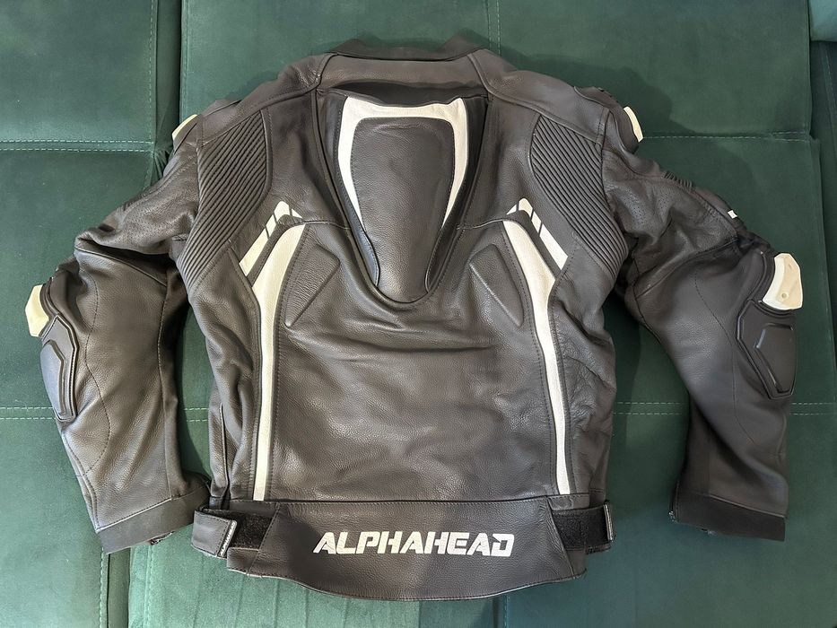 Geaca moto piele cocoasa Alphahead